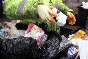Mixed waste from 681 businesses was analysed as part of the study